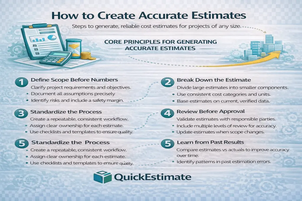 How to create accurate estimates