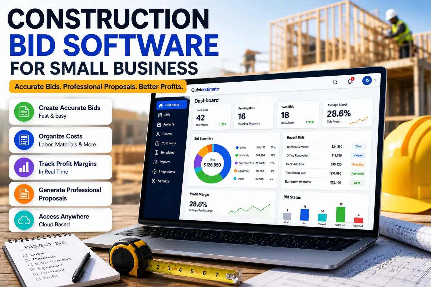 Best Construction Bid Software for Small Contractors