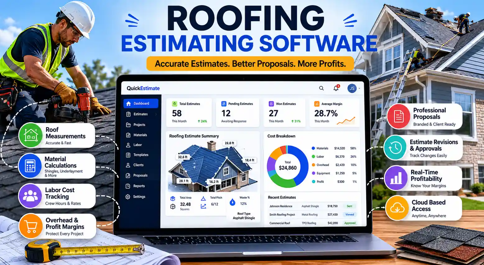 Best Roofing Estimating Software for Contractors in 2026