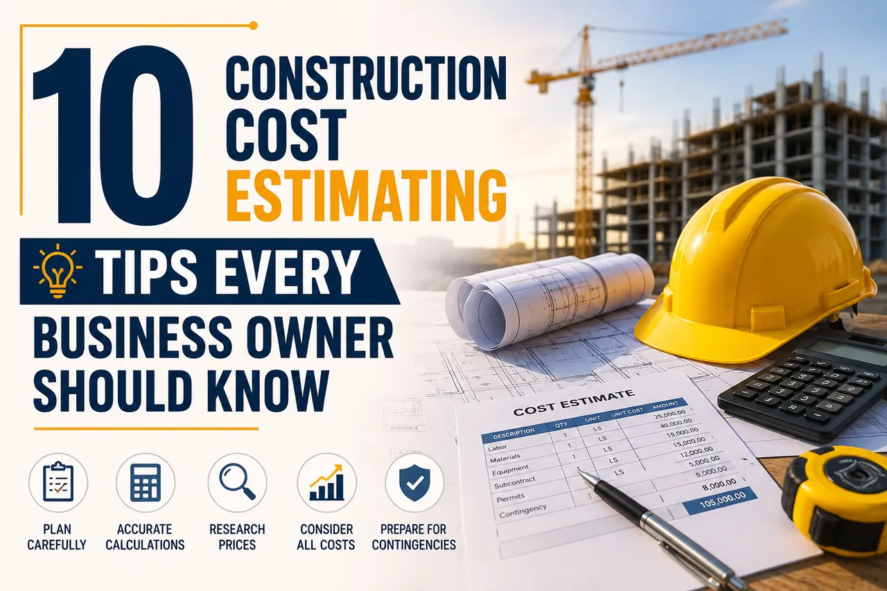10 Construction Cost Estimating Tips Every Business Owner Should Know